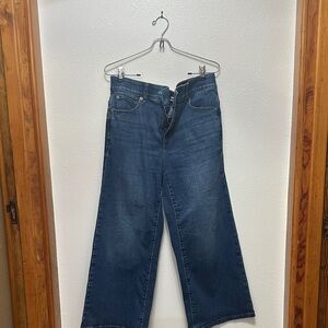 Torrid Dark Blue Flare Jeans sz 10